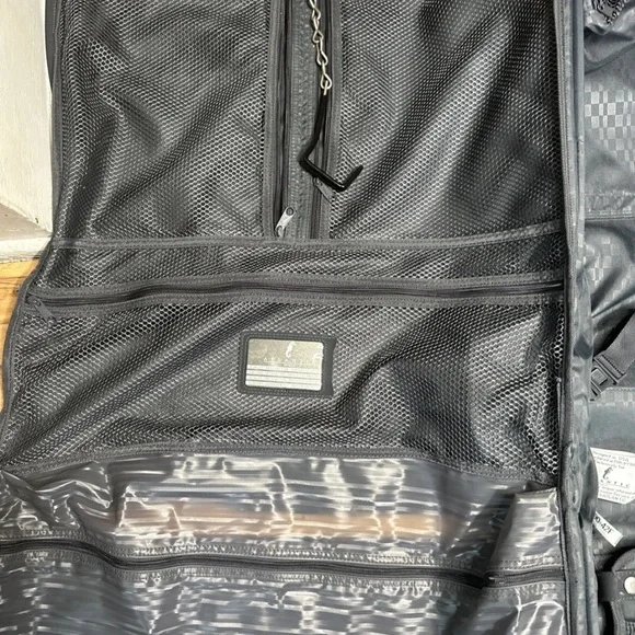 Vintage Atlantic Brown and Green Floral Travel Bag